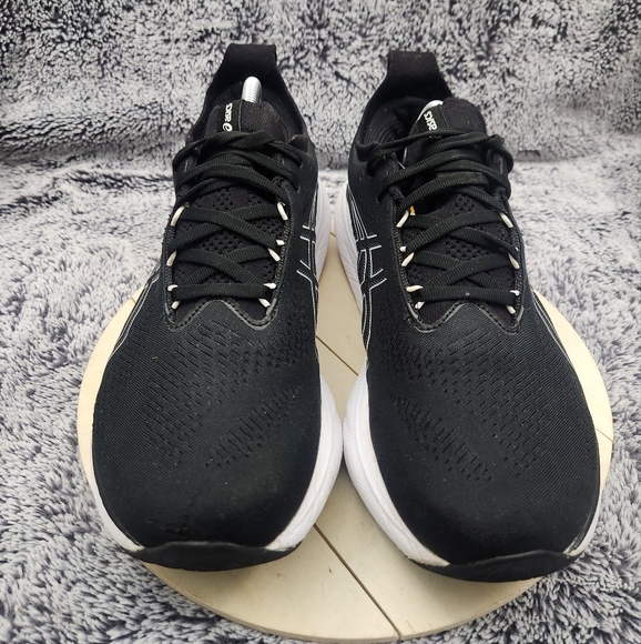 ASICS Gel Nimbus 25 Running Shoes Black Men's Size 11 - Picture 3 of 9